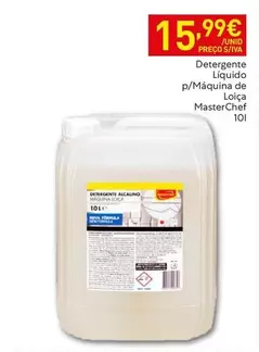 Masterchef - Detergente Líquido P/Maquina De Noção