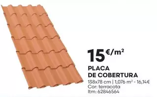 Placa De Cobertura