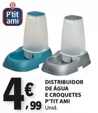 Distribuidor De Água E Croquetes
