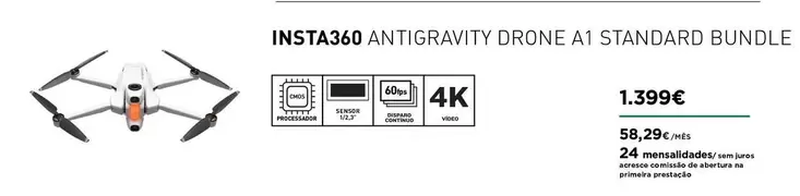 Insta360 Antigravity Drone A 1 Standard Bundle
