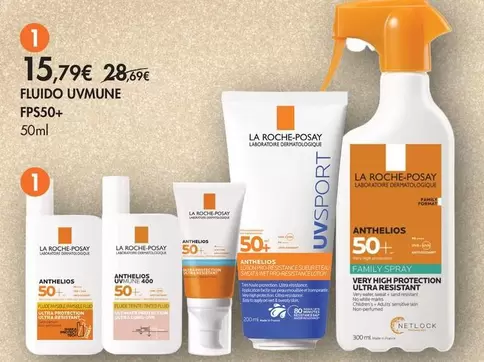 La Roche Posay - Fluido Uvmune Fp550+