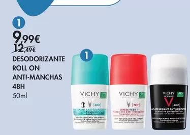 Vichy - Desodorizante Roll On Anti-manchas