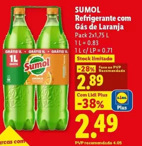 Sumol - Refrigerante Com Gas De Laranja