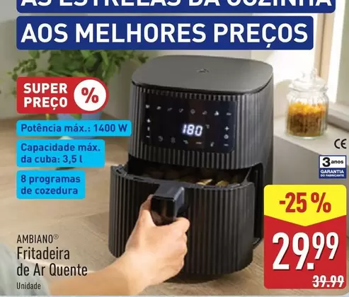 Fritadeira De Ar Quente