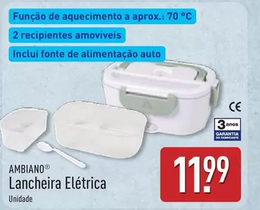 A+ - Lancheira Elétrica