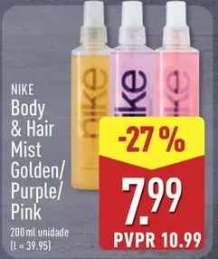 Nike - Body & Hair Mist Golden