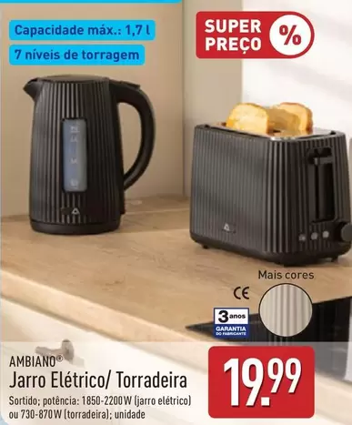 Jarro Elétrico/ Torradeira