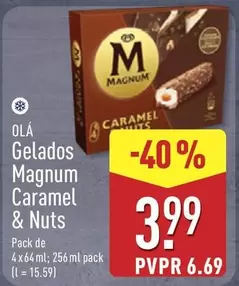 Olá - Gelados Magnum Caramel & Nuts