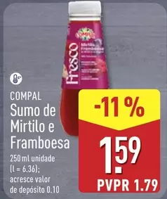 Compal - Sumo De Mirtilo E Framboesa