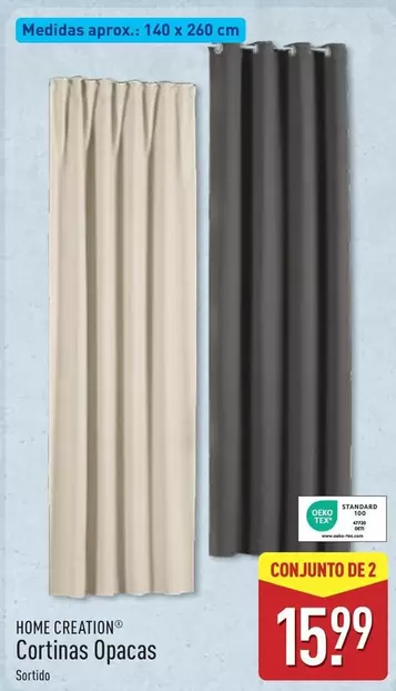home creation - Cortinas Opacas