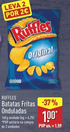 Ruffles - Batatas Fritas Onduladas