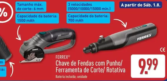 A+ - Chave De Fendas Com Punho/ Ferramenta De Corte/ Rotativa