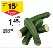 Curgete Verde