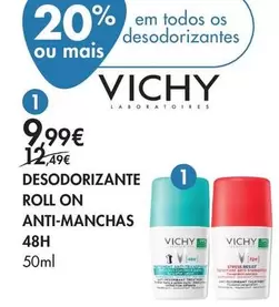 Vichy - Desodorizante Roll On Anti-manchas