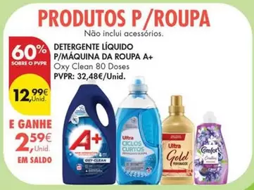 A+ - Detergente Líquido P/Maquina Da Roupa