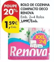 Renova - Rolo De Cozinha Compacto Deco