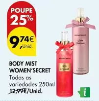 women'secret - Body Mist