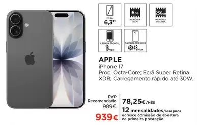 Apple - Iphone 17