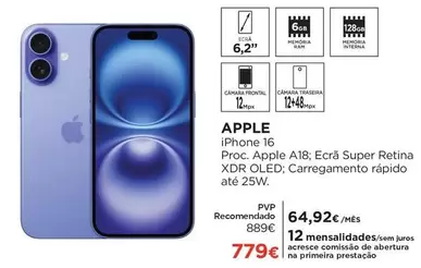 Apple - Iphone 16