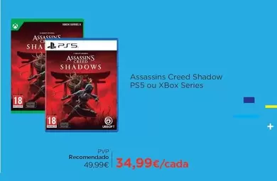 Xbox - Assassins Creed Shadow Ps5 Ou  Series