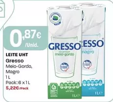 Gresso - Leite Uht Meio-Gordo