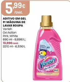 Vanish - Aditivo Em Gel P/ Maquina De Lavar Roupa