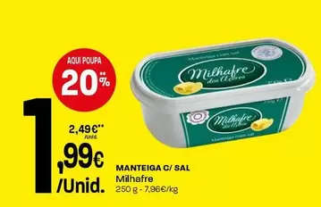 Milhafre Dos Acores - Manteiga C/Sal