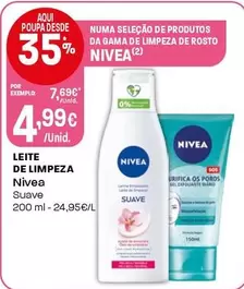 Nivea - Leite De Limpeza Suave