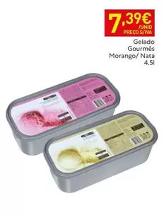 Gelado Gourmes Morango/Nata