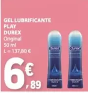 Durex - Gel Lubrificante Play