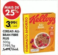 Kellogg's - Cereais All-Bran Fibre Plus
