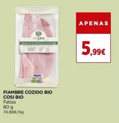 Cosi Bio - Fiambre Cozido Bio