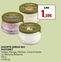 Pastoret - Iogurte Grego Bio