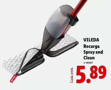 Vileda -  Recarga Spray And Clean