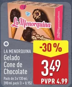 Gelado Cone De Chocolate