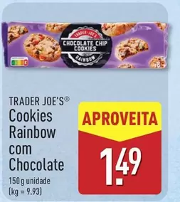 Rainbow - Cookies Com Chocolate