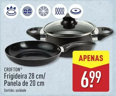 Frigideira 28 Cm/ Panela De 20 Cm