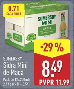 Somersby - Sidra Mini De Maçã