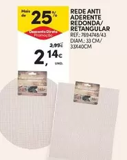 Rede Antiaderente Redonda/Retangular