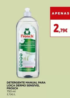 Frosch - Detergente Manual Para Loica Dermo Sensivel