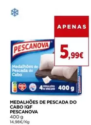 Pescanova - Medalhões De Pescada Do Cabo IQF