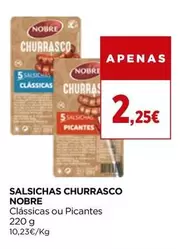 Nobre - Salsichas Churrasco