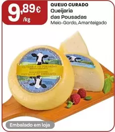 Queijaria Das Pousadas - Queijo Curado Meio-Gordo