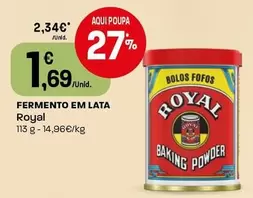 Royal - Fermento Em Lata