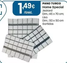 Home Special - Pano Turco