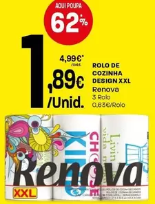 Renova - Rolo De Cozinha Xxl