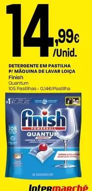 Finish - Detergente Em Pastilha P/maquina De Lavar Loica