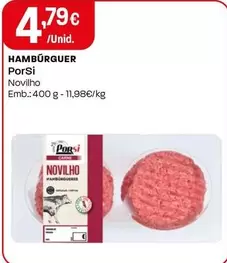 Porsi - Hambúrguer 