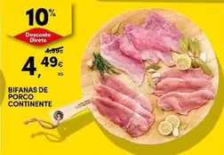 Continente - Bifanas De Porco