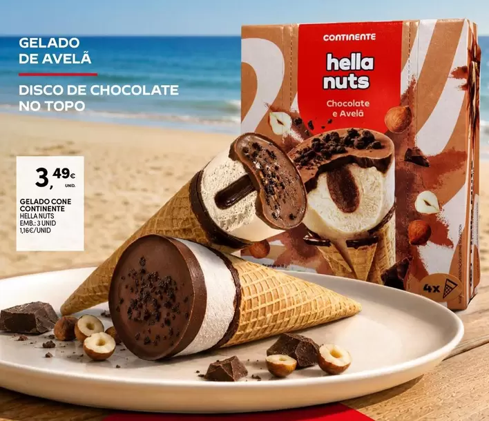 Continente - Gelado Cone Chiantiere